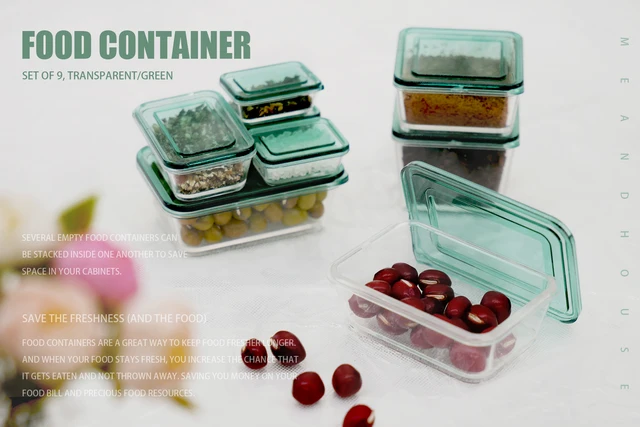 1:6 and 1:12 mini model doll house 9-piece mini container 1