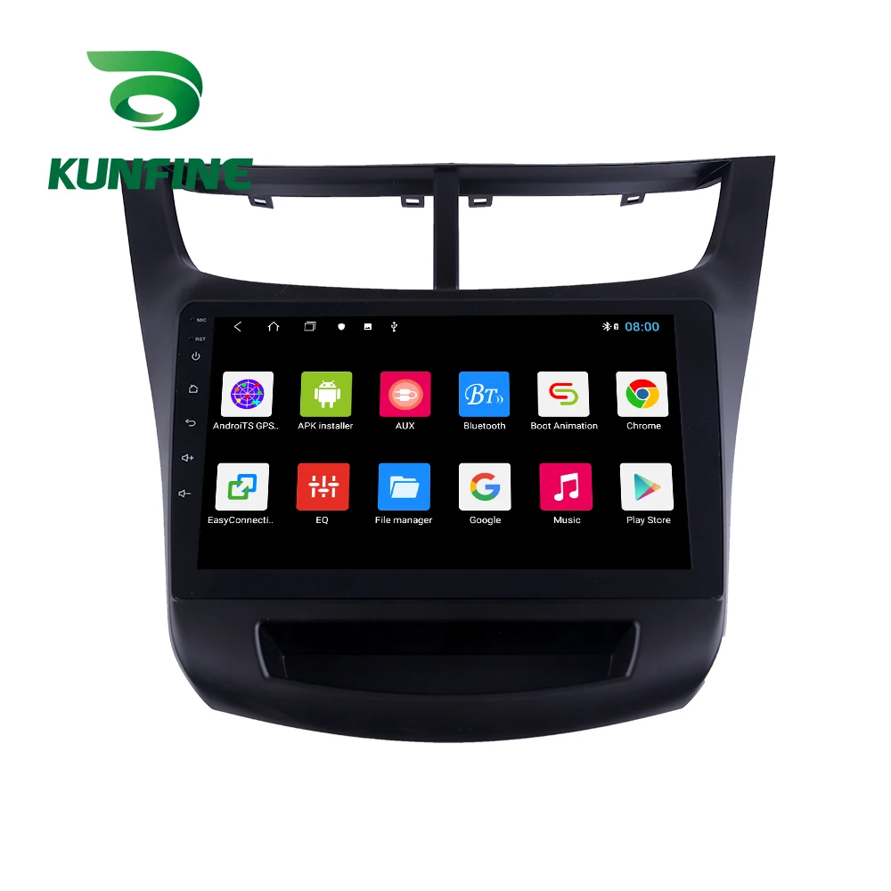  Octa Core 1024*600 Android 8.1 Car DVD GPS Navigation Player Deckless Car Stereo for Chevrolet SAIL