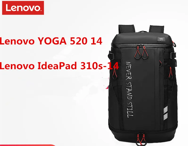 Рюкзак для оригинального lenovo ThinkPad 14 дюймов ноутбук сумка на плечо сумка для мужчин и женщин рюкзак - Цвет: Черный