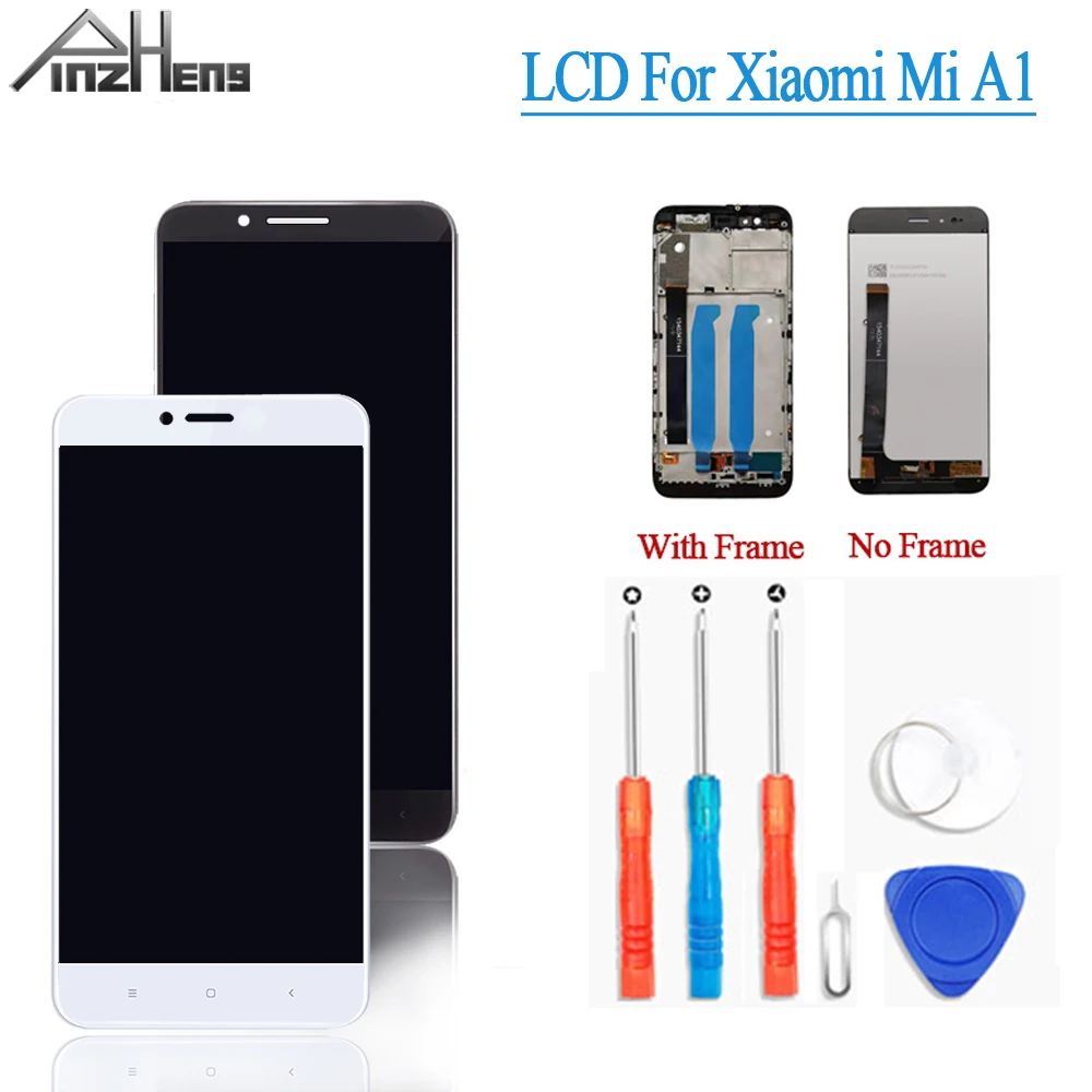 PINZHENG AAAA ЖК-дисплей для Xiaomi Mi A1 сенсорный экран дисплей дигитайзер в сборе сменный