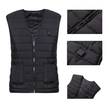 

Outdoor USB Heating Vest Flexible Electric Thermal Winter Warm Jacket Clothing For Sport Hiking Horse Riding New