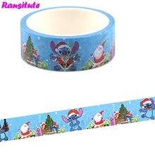 Ransiture Stitch Рождество ужас васи ленты DIY японский стиль счета наклейки маскирующий, декоративный ленты подарки R734