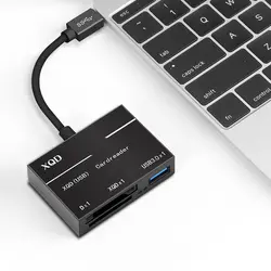 Готовый запас USB 3,0 type C USB для SD XQD кардридер Кабель-адаптер камера USB3.0/2,0 XQD ABS Портативный для sony G серии