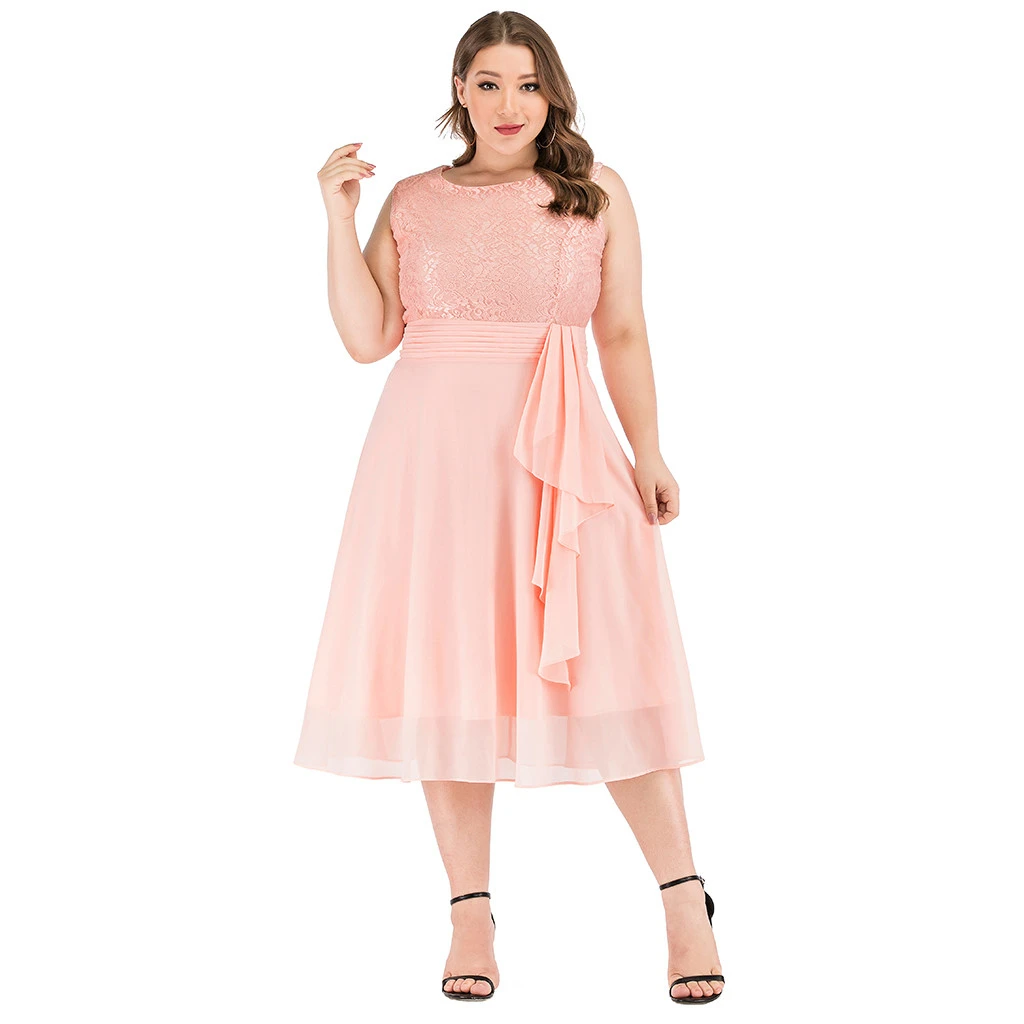 JAYCOSIN Lace Dress Women