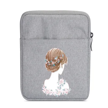 

cute print Zipper Sleeve Bag Case For pocketbook basic touch lux 2 3 4 622 614 624 626 627 632 616 625 640 plus ereader sleeves