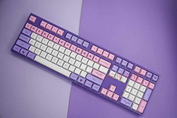 1 комплект PBT dye sublimation keycap mechiancal клавиатура XDA профиль дополнительные Чехлы для клавиш для Hana