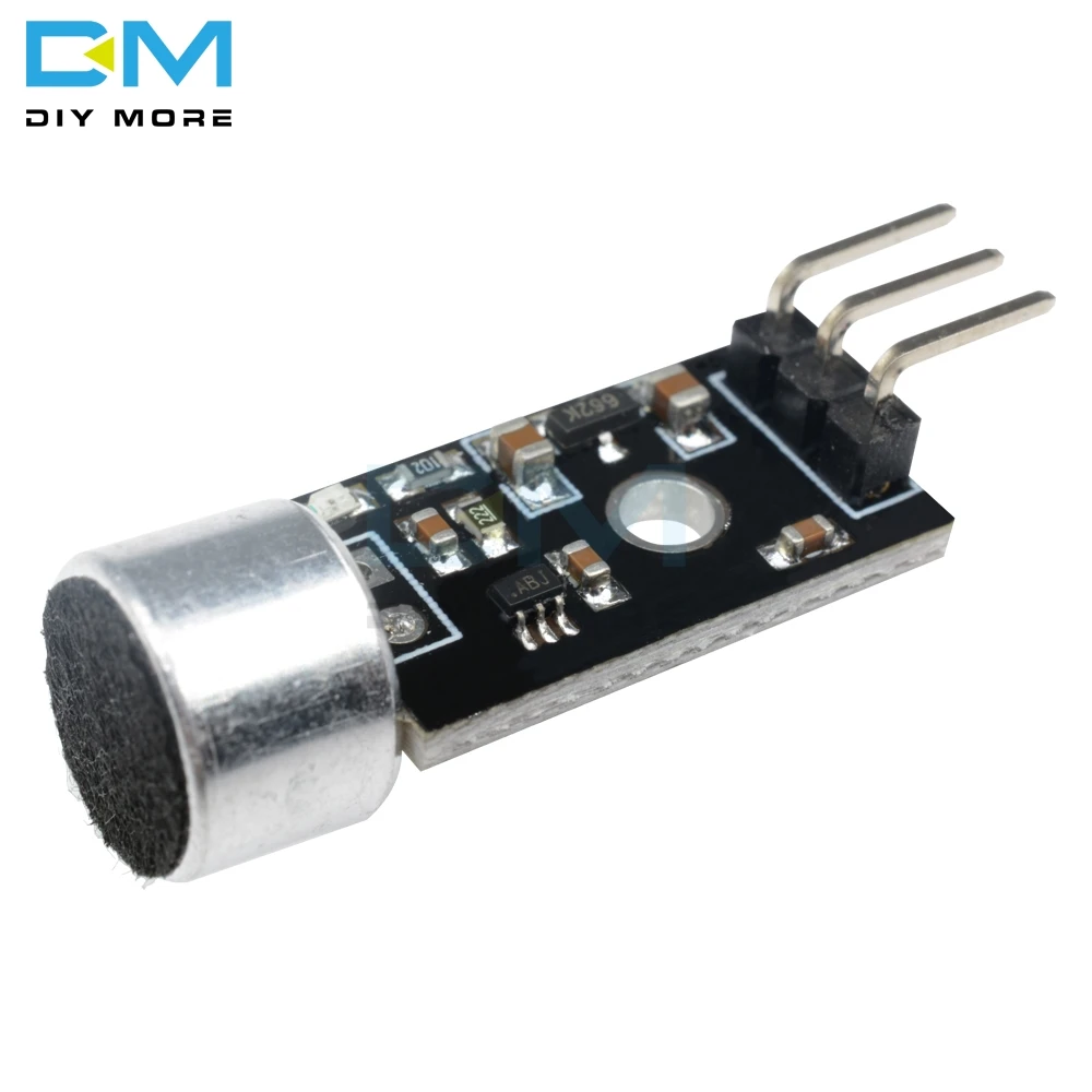 

MAX9812 Voice Module The Microphone Amplifier Sound MIC for Arduino 3.3V 5V Fixed Gain 20dB