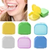 8 Colors Fake Teeth Orthodontic Case Dental Retainer Mouth Guard Denture Storage Plastic Box Oral Hygiene Supplies Organizer ► Photo 1/6