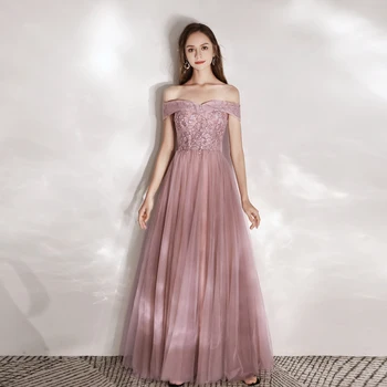 

Women Slash Neck Qipao Bride Wedding Party Dress Elegant Off Shoulder Mesh Cheongsam Sexy Plus Size 3XL Ball Gown Dress Vestidos