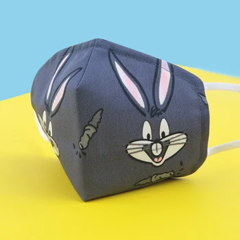 

PM2.5 Children Mouth Mask Filter Anti Dust Mask Polyester Cotton Windproof Mouth-muffle Proof Face Masks Care Layers