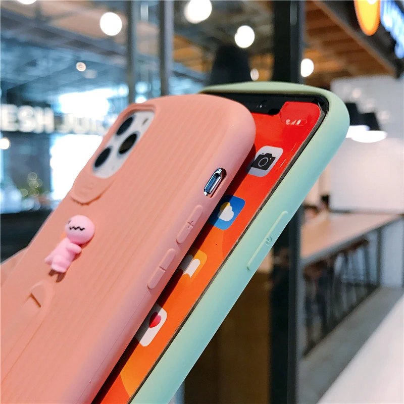 Тип коробки 3D Динозавр чехол для телефона для IPhone 11promax X XS XSMAX XR 6s 7 8 Plus чехол противоударный мягкий чехол задняя крышка с стентами