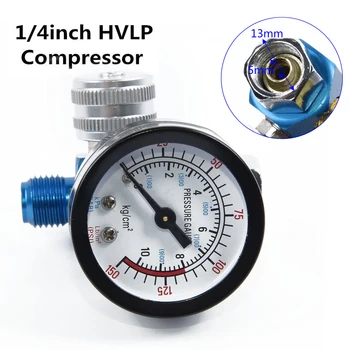 

Gauge Metal Replacement For Marine Construction Woodworking 0-140PSI Regulator Air Pressure Air Inlet 1/4" Spray