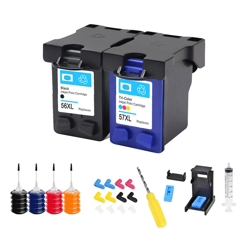 NEW Compatible Ink Cartridge for HP56 57 Deskjet 5150 450CI 5550 5650