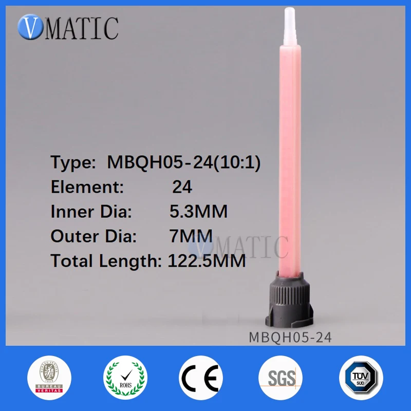 Free Shipping Liquid Application Glue Mixer Mixers Epoxy Tubes Tip Static Mixing