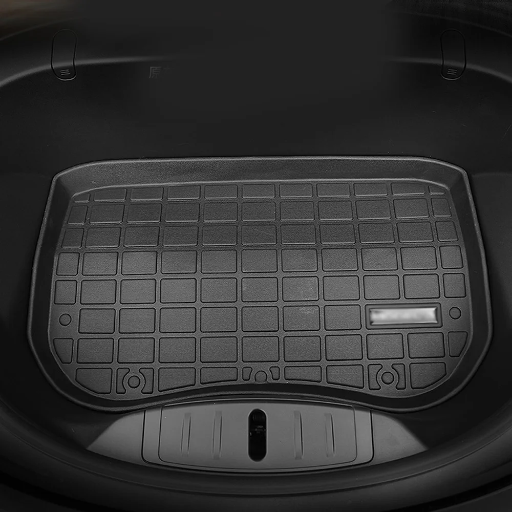 Износостойкий коврик для передней коробки TPE для Tesla модель 3- напольный лоток