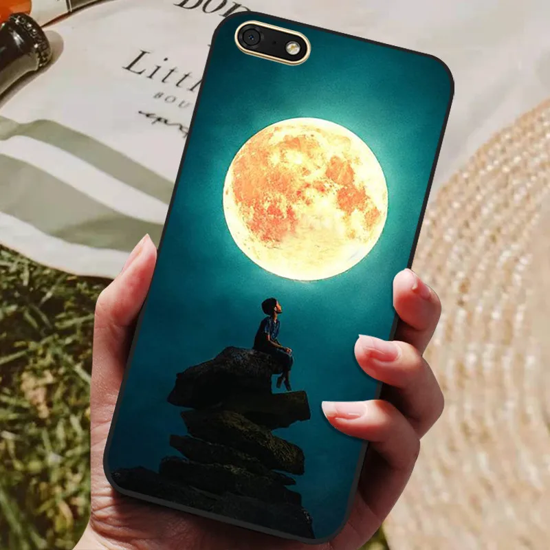 For Huawei Y5 2018 / Honor 7s Case Soft TPU Silicone Cover Case For Honor 7A 5.45 Back Cover Honor 7S Y5 Lite Protective Case cell phone belt pouch