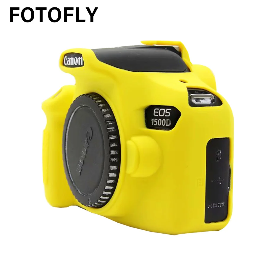 FOTOFLY сумки для камеры чехол для Canon EOS 1300D 1500D мягкий силиконовый резиновый чехол для Canon 1300D 1500D защитные аксессуары для камеры