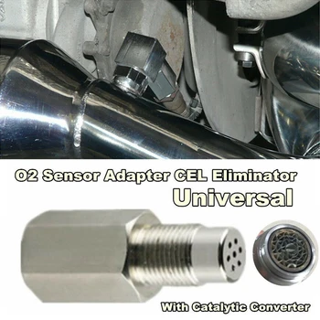 

New Oxygen Sensor Spacer Adapter Bung Catalytic Converter Fix Check Engine Lightweight