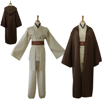 

2019 new Star Wars Anime Cosplay costume for women and men fancy Halloween costume of the Jedi Knight