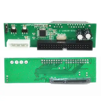 

Pata IDE to Sata Hard Drive Adapter Card 3.5 HDD Parallel to Serial ATA Converts SATA to PATA/ATA/IDE/EIDE Converter High Qualit