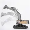 HUINA 592 1:14 Big Remote Control Alloy Excavator 22 Channels Simulation RC Excavator Construction City Trucks Vehicle Boys Toys 4