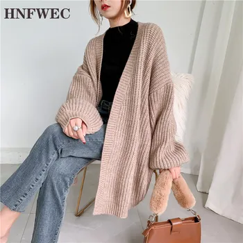 

vintage women loose thick warm thick coat large size sweater cardigan for famale 2020 autumn witner causal clothes P681