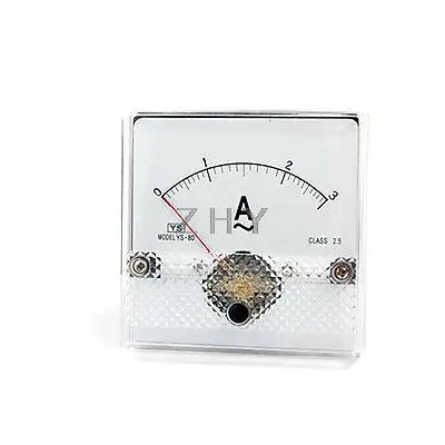 

AC 0-3A Plastic Housed Analog Panel Meter Ammeter YS-80