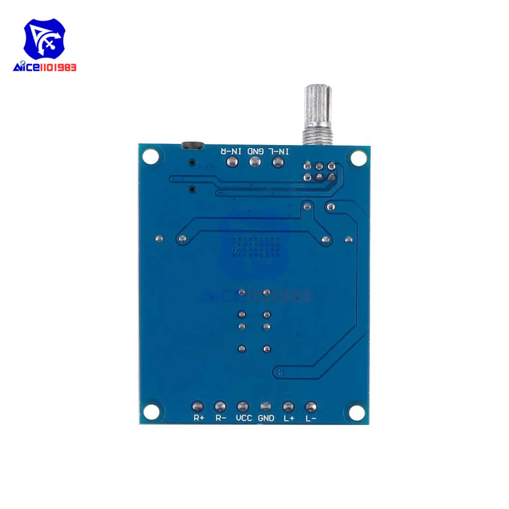 Цифровой усилитель мощности diymore TPA3116 D2 50Wx2 двухканальный постоянный ток 4 5 27 в 2