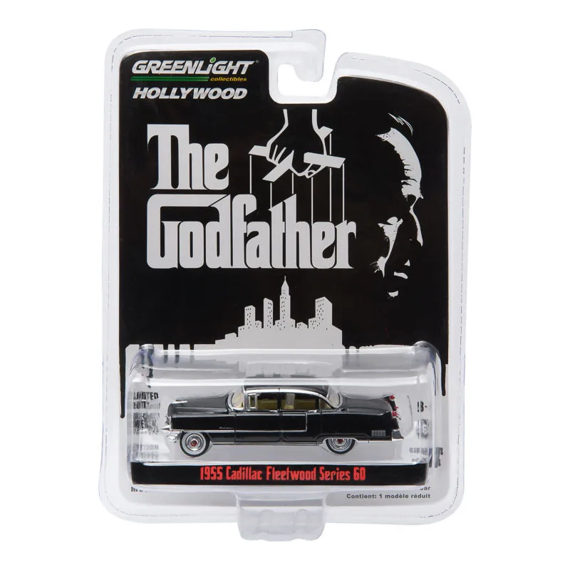 1/64 1955 Cadillac Fleetwood Series 60 сплав модель литая под давлением Коллекция игрушек автомобиль