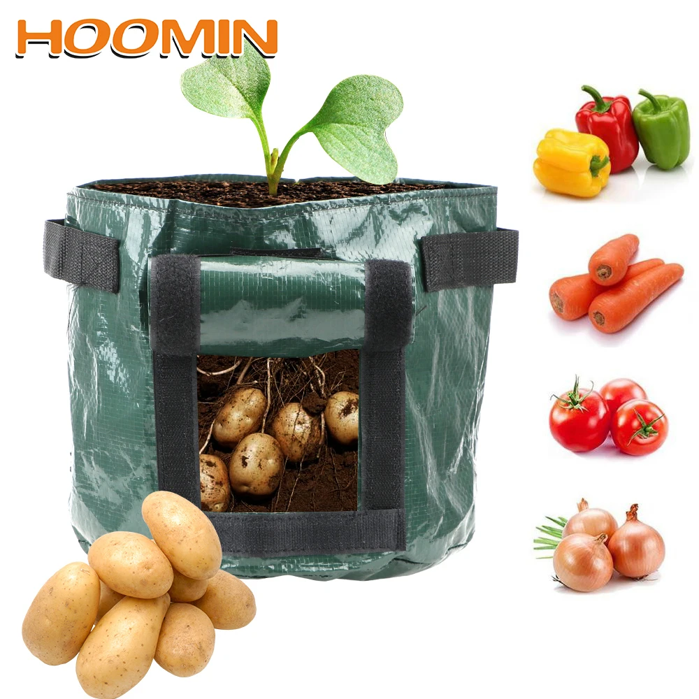 HOOMIN 1 шт. искусственная растительная сумка для выращивания растений утолщенный