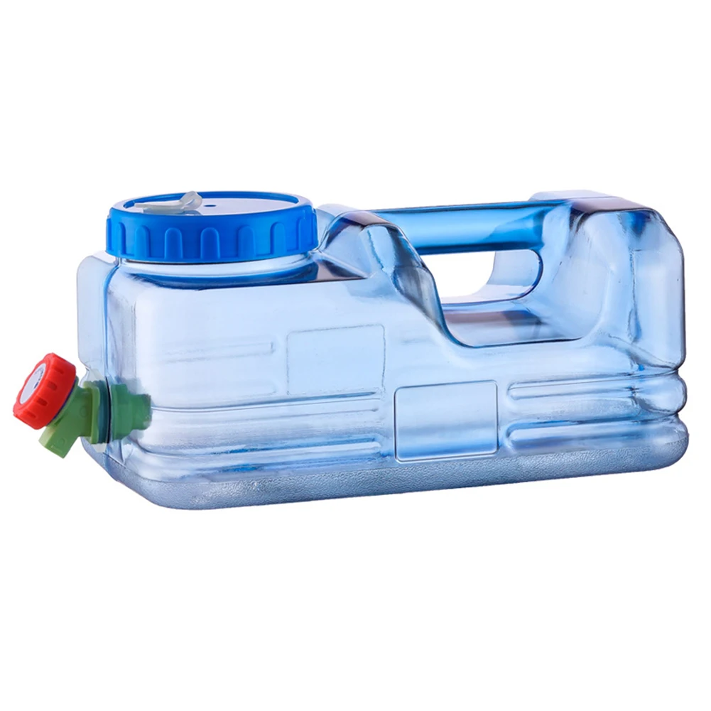 5.5L Capacity Outdoor Water Bucket Portable Driving Water Tank Container with Faucet for Camping Hiking water bucket,car wash bucket