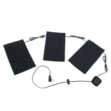 3в1 5 в электрические нагревательные колодки Регулируемый тепловой жилет одежда теплая куртка с подогревом коврик для DIY Одежда с подогревом