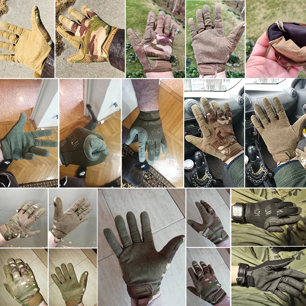 Full Finger Military Army Tactical Gloves for maximum protection and grip2