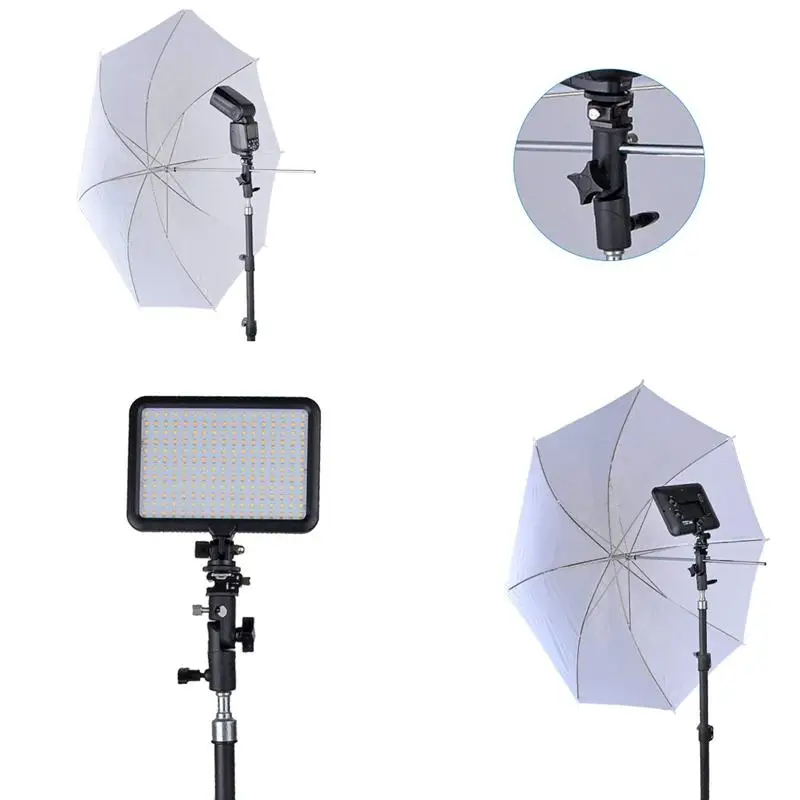  Camera Flash Speedlite MountProfessional Swivel Light Stand Light Bracket Umbrella Bracket Mount Sh