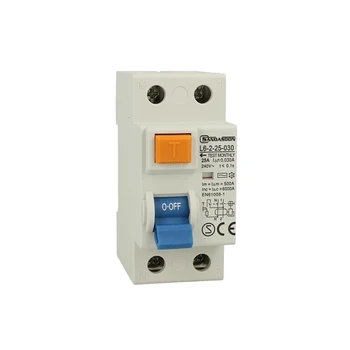 

SANDASDON SD-L6-2-25-030 SANDASDON ELCB 2P bipolar 25A 30mA 2 M 2 DIN modules