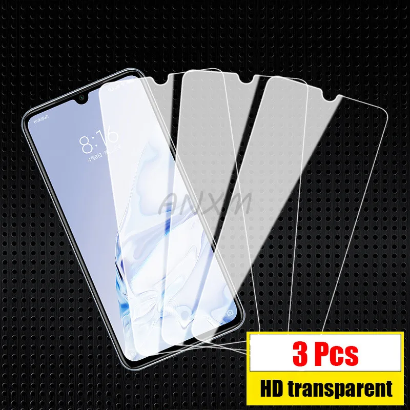 Закаленное стекло для huawei Honor 8X8 S 7A 8A 8 Pro защита экрана на Телефон Защита для Honor 8X8 S 8A 7A Pro закаленное стекло - Цвет: 3Pcs HD transparent