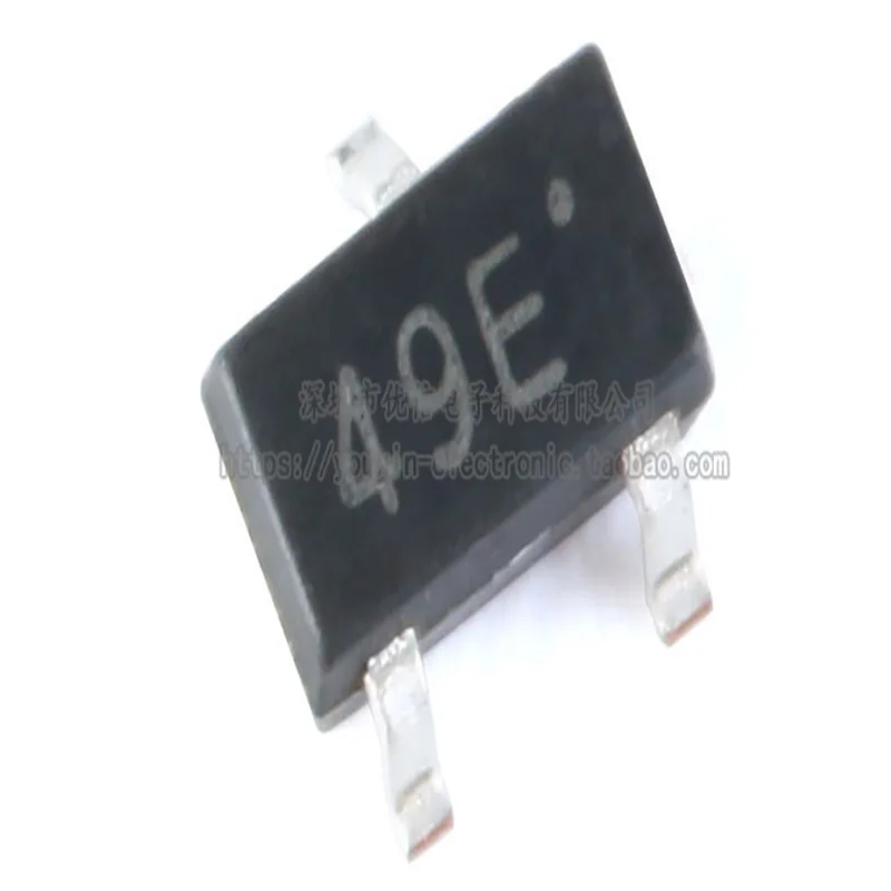 50 шт./лот SMD 49E SOT23 3503 датчик элемента Холла SS49E линейный переключатель AH49E |