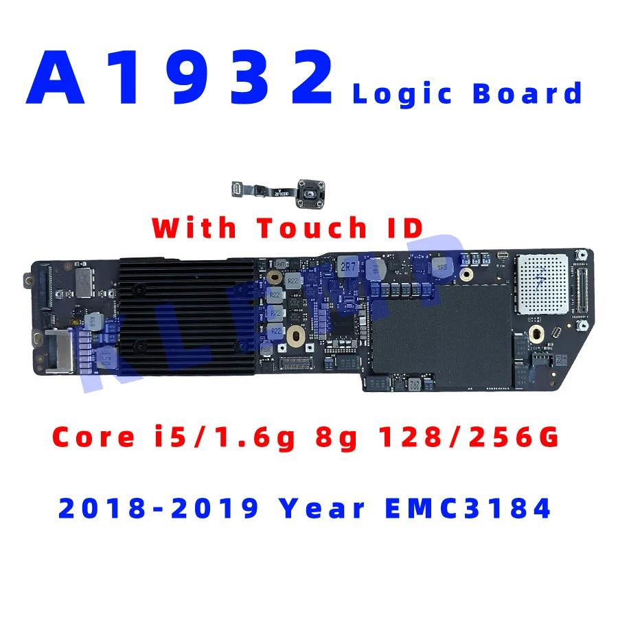 

Original A1932 A2179 Motherboard For MacBook Air Retina 13" Logic Board 820-01521-A/02 820-01958-A 2018 2019 2020