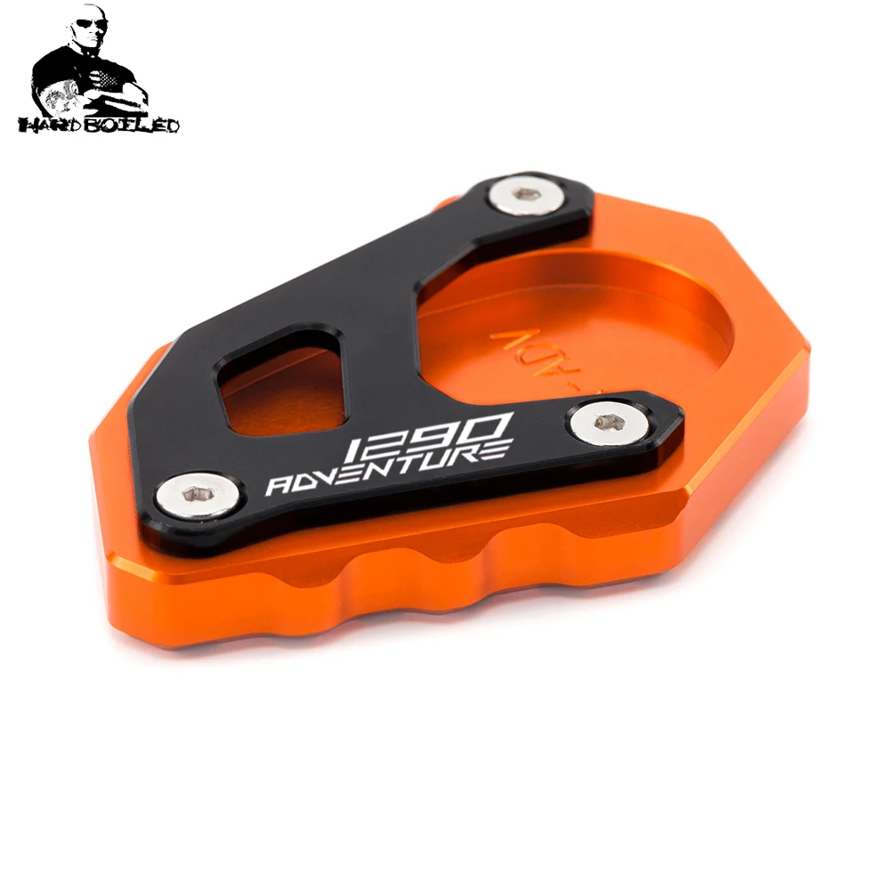 CNC Accessories Kickstand Enlarger Side Stand Pad Extension Support Plate Motorcycle For KTM Adv. 1190 1050 1090 1290 Adventure (1)