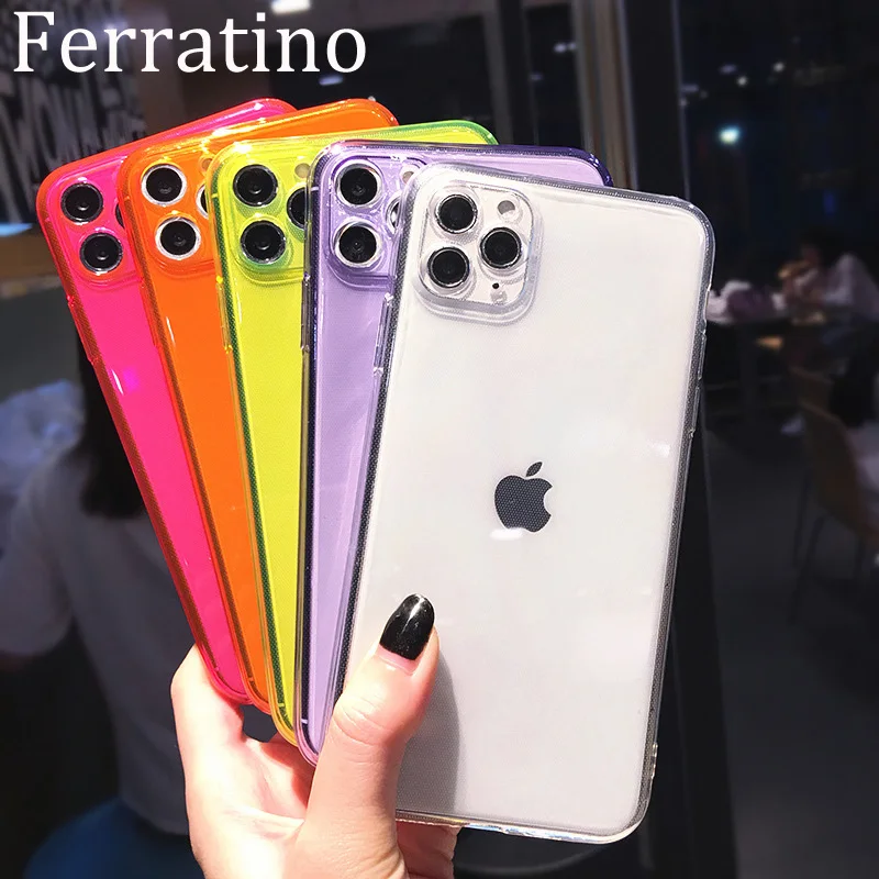 Ультратонкий Прозрачный чехол для телефона iPhone 11 7 силиконовый мягкий накладка Pro