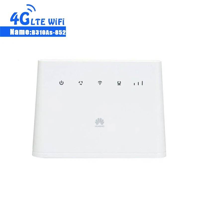 HUAWEI B310 B310S-852 150Mpbs 4G LTE CPE беспроводной маршрутизатор со слотом для sim-карты