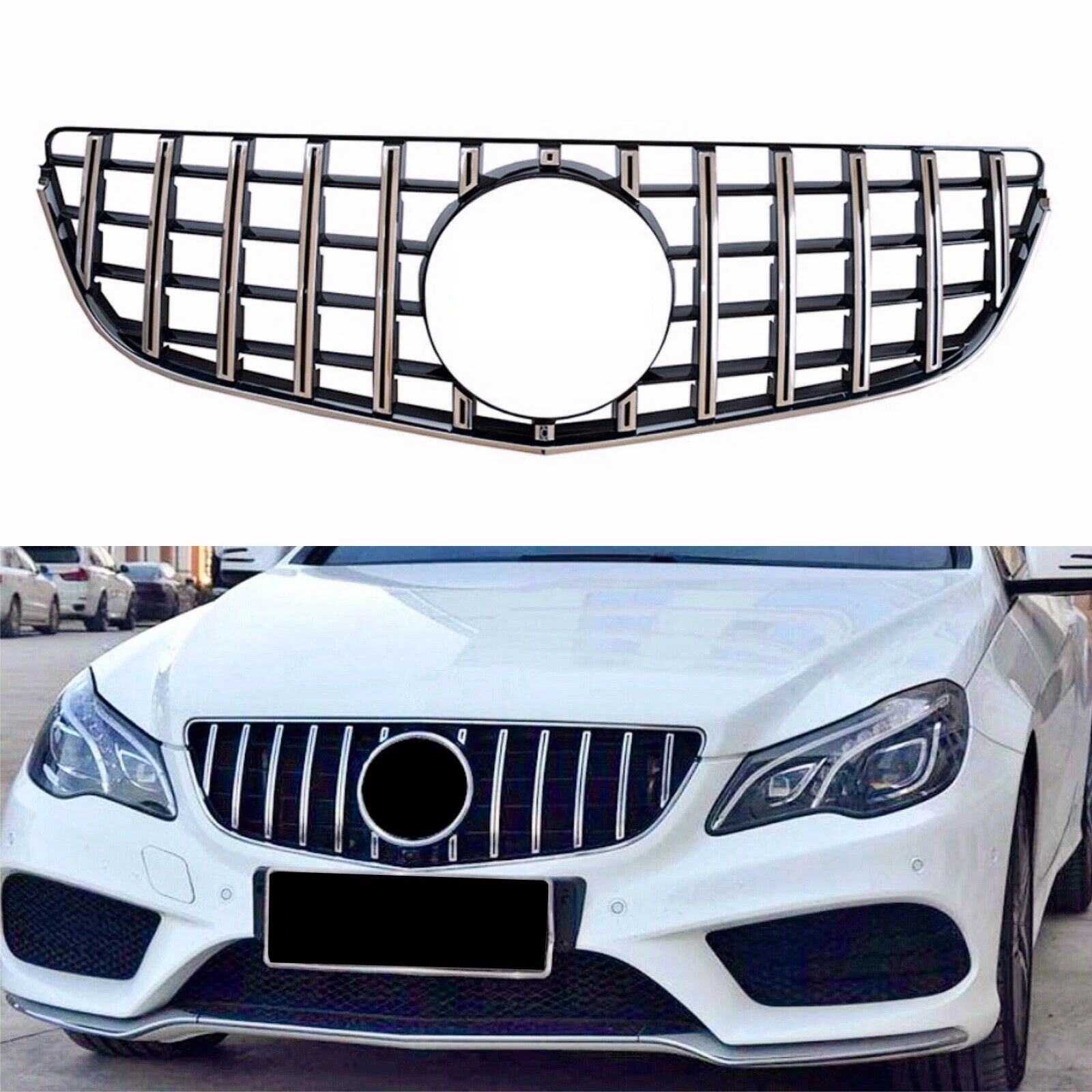 Передняя решетка гриля для Mercedes Benz E Class W207 C207 E200 E250 E350 E550 2014 2015 2016 седан купе GTR