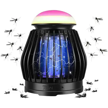 

Electric UV Mosquito Killer Lamp Practical Multi-functional Durable Outdoor Indoor Insect Bug Fly Trap Night Light