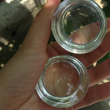 

100mm 2PCS K9 Crystal Half Crystal Ball For Wedding Home Ornament Beautiful Hot Sale