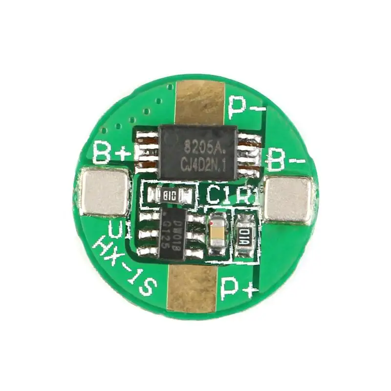 10pcs 3.7V 1S 2.5A 18650 li-ion BMS PCM Battery Protection Board PCB with Overcharge and Over Discharge Protection (5)