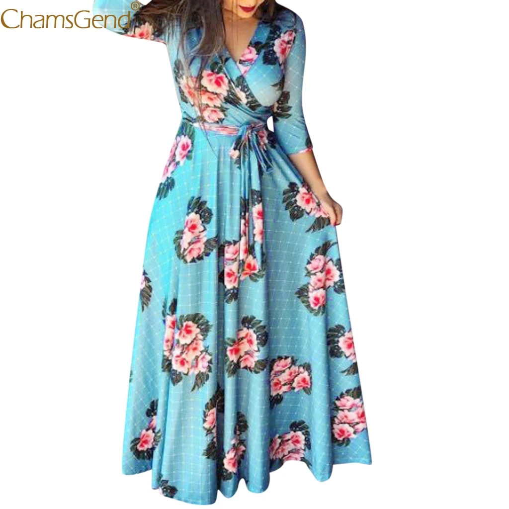 

Dresses Woman Party Night Maxi Dresses Oversize Floral Print Long Maxi Dress Loose Formal Dress Women Elegant Aug
