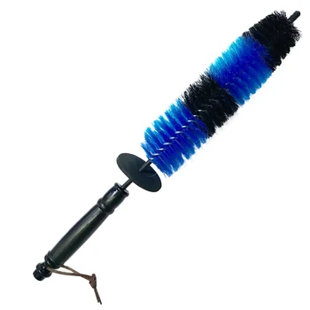 

45cm Extra Long Car Wheel Hub Cleaning Brush Thickened Steel Wire Tyre Brush