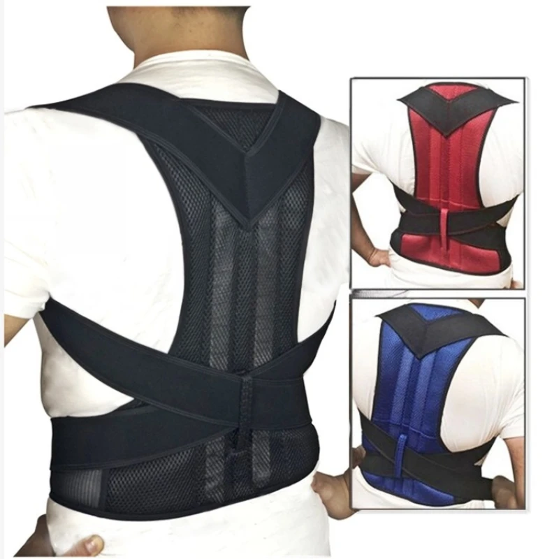 Posture Corrector for Men and Women Back Brace Clavicle Support Stop Slouching Hunching Adjustable Trainer | Красота и здоровье
