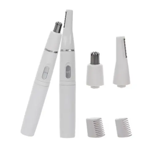 Facial Hair Trimmer Nose Ear Hair Shaver Trimmer Eyebrow Scraper Safe Face Care Razor Cleaner for Men Women
