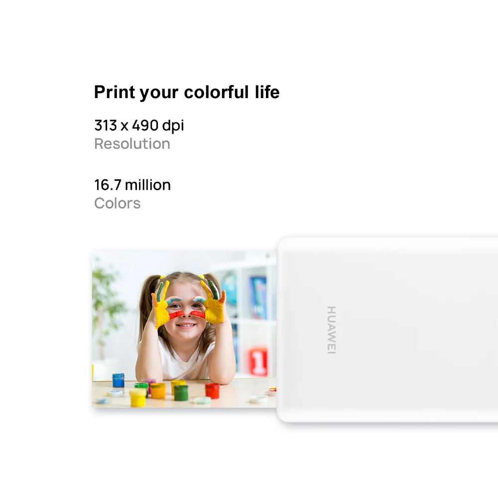 Карманный принтер HUAWEI CV80 для портативного путешествия мини DIY фотобумага